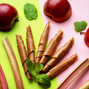 Rollsy RABARBAROWE z Naturalną Luteiną Nutką Mięty 50g Naturalnie Zdrowi