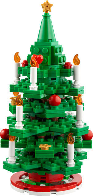 LEGO Iconic 40573 Choinka Świąteczna 2w1 Zestaw