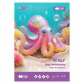 Blok techniczny A4 10 kartek białych 170g/m2 Aqua Cuties