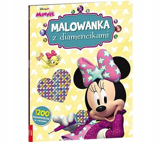 Disney Minnie Malowanka z diamencikami DKO-9103 Praca zbiorowa