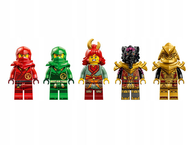 LEGO Ninjago Lawowy Smok Zmieniający Się W Falę Ognia 479 el. 8+ 71793