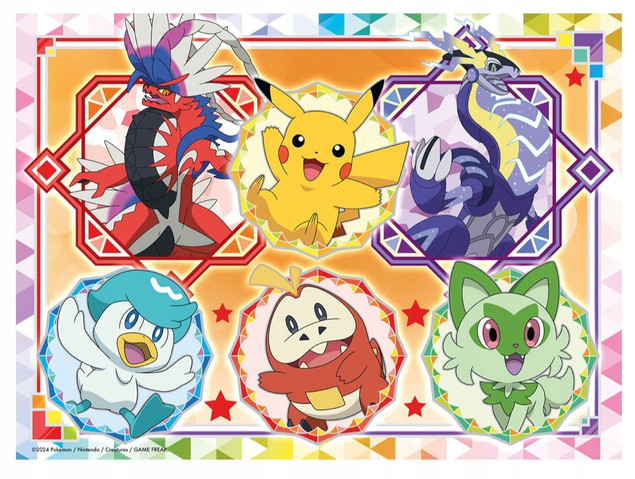 Puzzle Ravensburger 100 elementów Pokemon Puzzle XXL 100 elementów