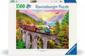 Puzzle Ravensburger 1500 el. Jesienna Przejażdżka Pociągiem
