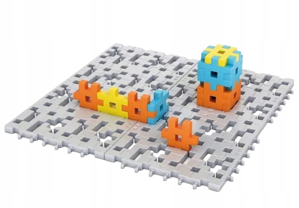 Meli Basic Baseplate Szare Płytki Konstrukcyjne 6 sztuk