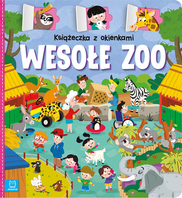Książeczka z okienkami Wesołe zoo – Agnieszka Bator