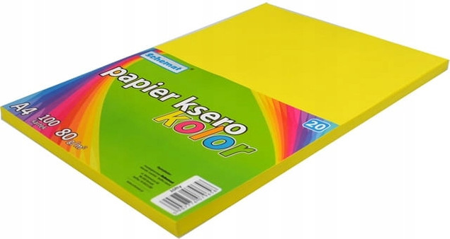Papier biurowy Schemat format A4 80g
