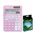 Kalkulator biurowy Toor TR-1223DB-P dwuliniowy 10-pozycyjny