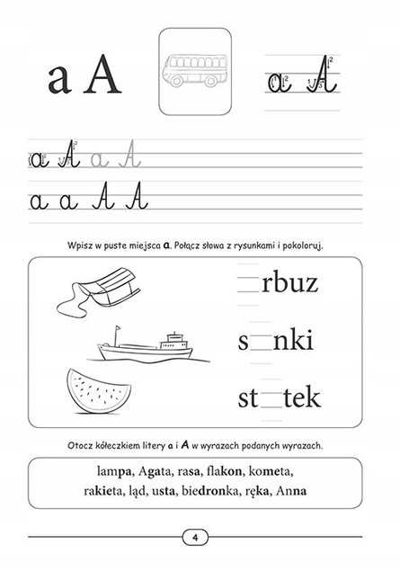 Książeczki Edukacyjne Do Nauki Pisania Liczenia Łamigłówki Dla Dzieci GREG