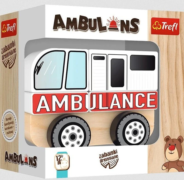 Drewniany Ambulans TREFL