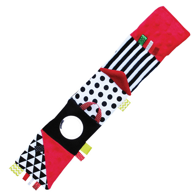 Mom's Care Książeczka Kontrastowa Sensoryczna Sensory Lustro 0+ Hencz Toys