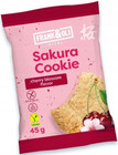 FRANK&OLI Ciastko Sakura Cookie Kwiat Wiśni Japońskiej Bezglutenowe 45g