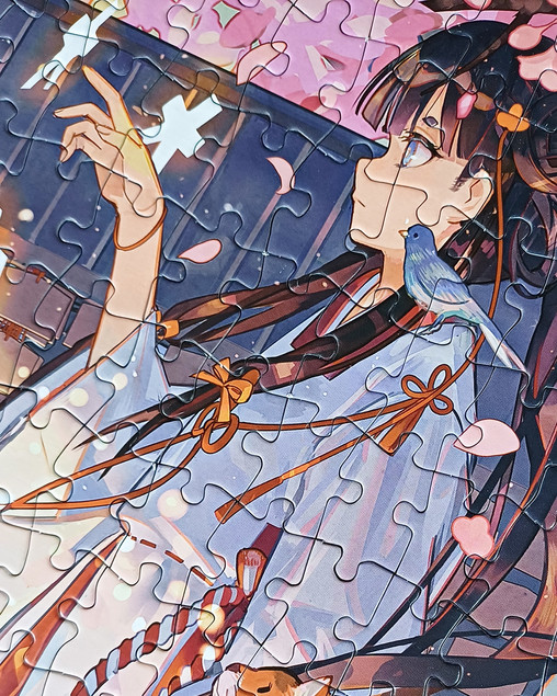 Puzzle Tactic 200 elementów Manga Anime Girl
