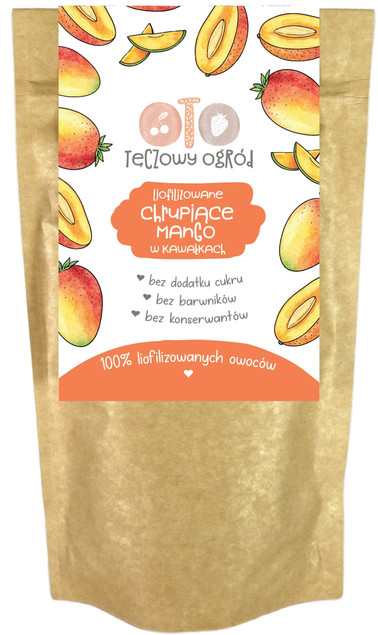 Chrupiące Owoce Liofilizowane Otolandia - Plastry MANGO