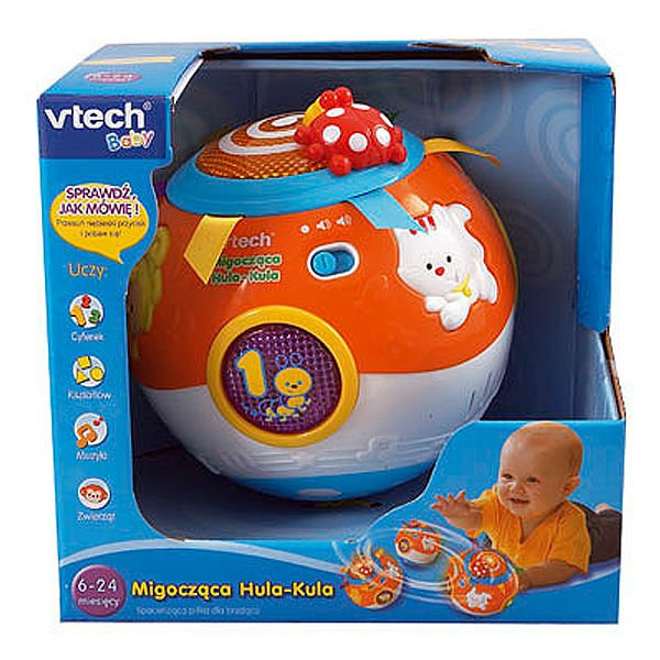 VTECH INTERAKTYWNA MIGOCZACA HULA-KULA PO POLSKU