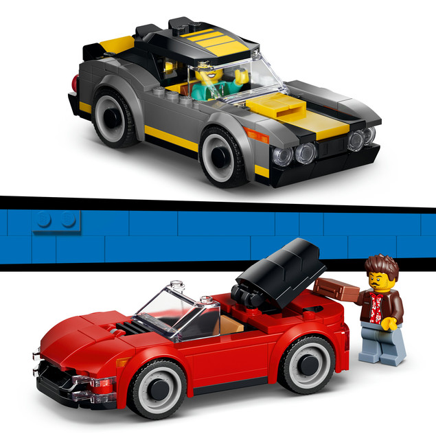 LEGO City 60497 Automatyczna Myjnia Samochodowa z Autami
