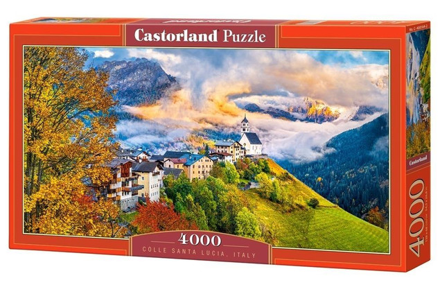 Puzzle 4000 Układanka Krajobraz WŁOCHY Góry Widok Santa Lucia 9+ Castorland