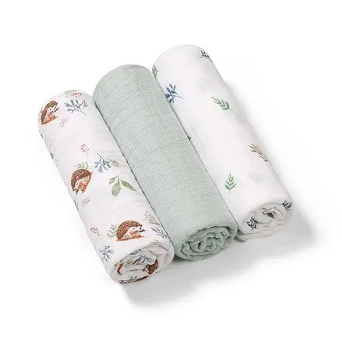 Pielucha muślinowa Babyono Bambusowa Kolory