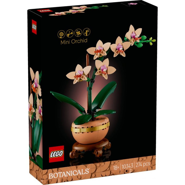 LEGO® Botanicals 10343 Miniaturowa Orchidea