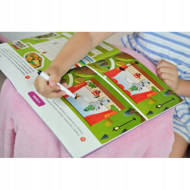 Bazgraki i zabawy 6-latków. Kapitan Nauka