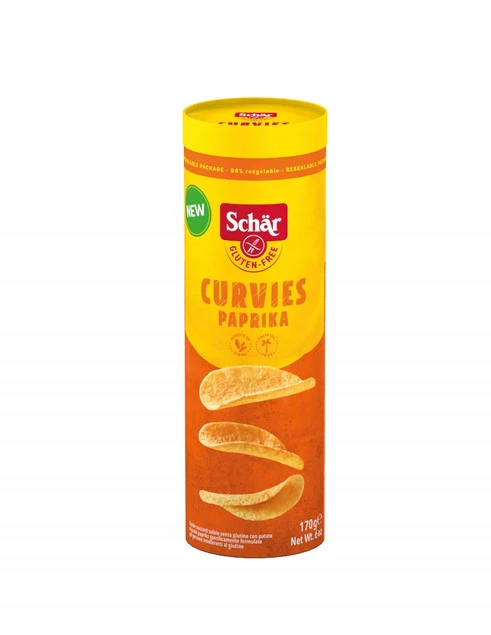 Schar Curvies Chipsy ziemniaczane paprykowe