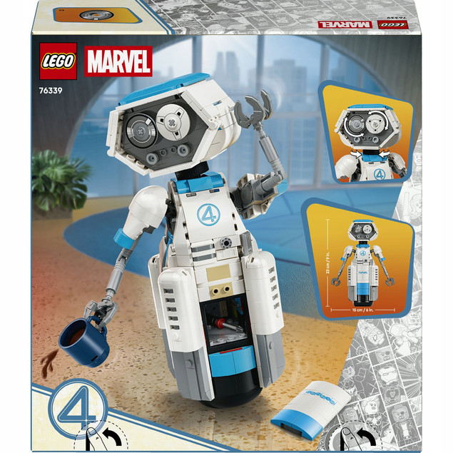 LEGO Marvel 76339 H.E.R.B.I.E. — Figurka Fantastycznej Czwórki 747 el.