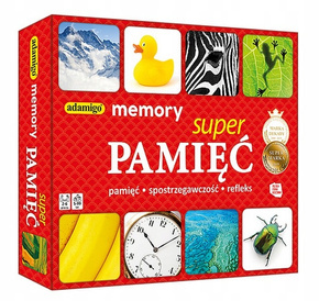 Gra Memory Super Pamięć Pamięciowa Dla Dzieci 5+ Adamigo