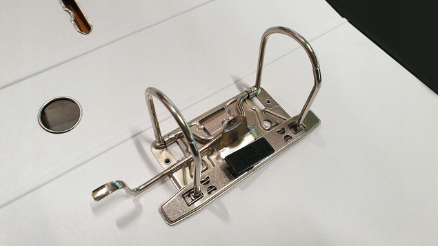 Segregator Interdruk Różowy A4 50mm