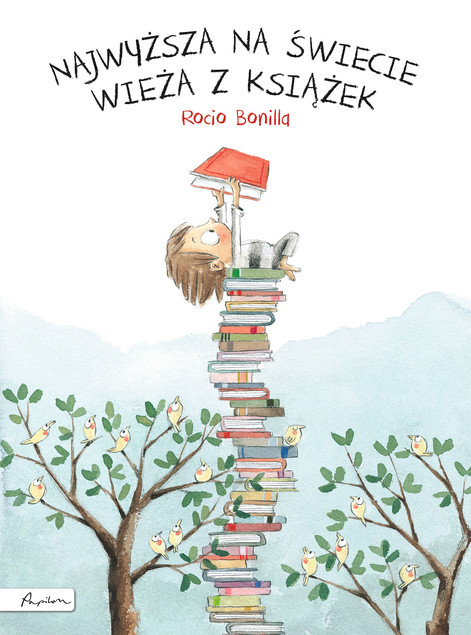 Najwyższa na świecie wieża z książek Rocio Bonilla