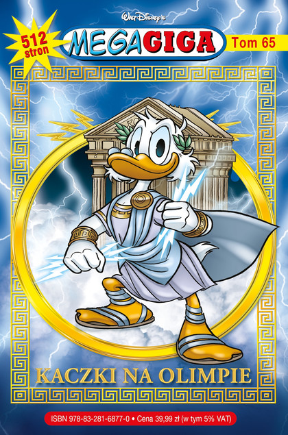 MEGAGIGA 65 Kaczki na Olimpie Tiziano Sclavi | Komiks Disney