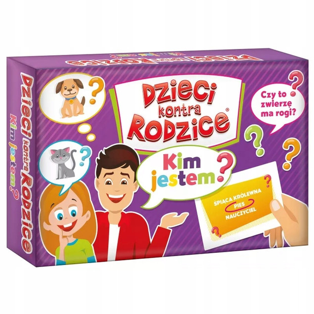Gra Kim Jestem? Dzieci Kontra Rodzice