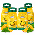 Dosfarm Drażetki miętowo-mango 4-pack — odświeżające drażetki z wit. C (4 x 15 g)