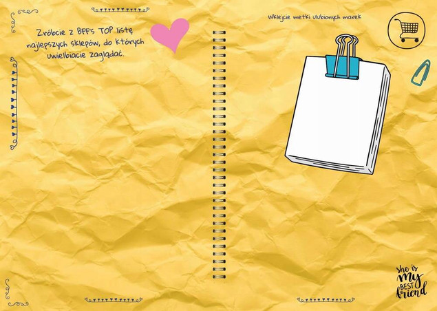 Kreatywny Pamiętnik BFF Best Friends Forever Prezent BooksAndFun