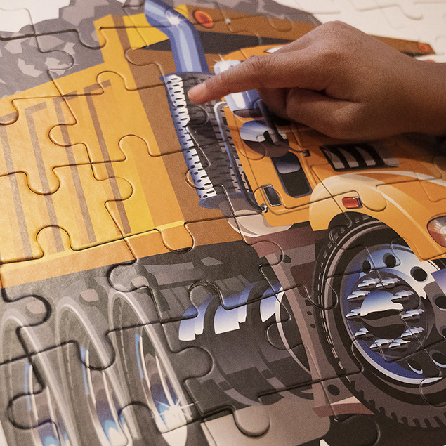 Puzzle Tactic Big Truck Ciężarówka 56 elementów