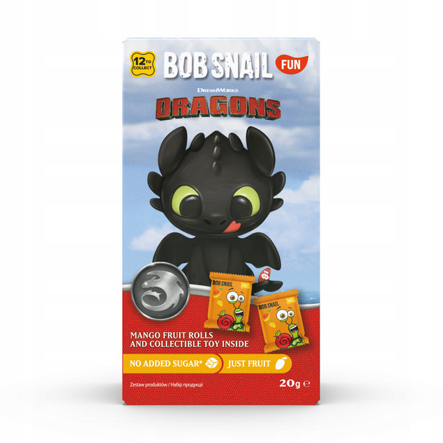 Rollsy mango Bob Snail – Jak Wytresować Smoka 20 g