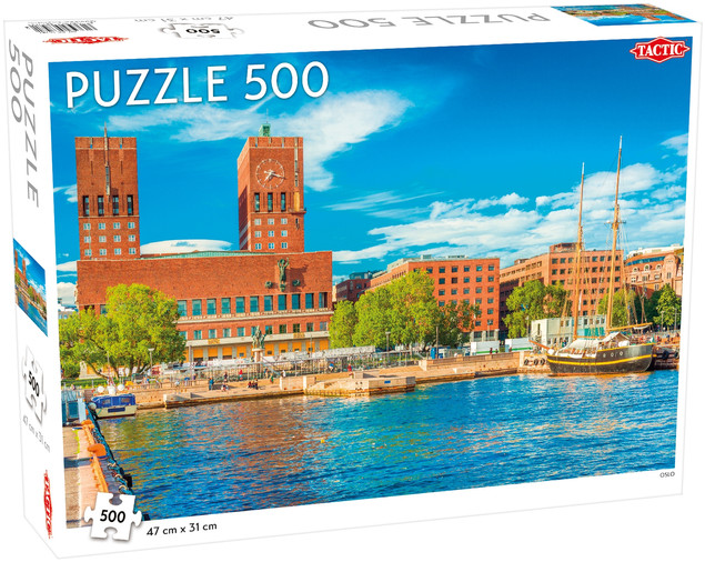 Tactic Puzzle 500 elementów Oslo Super | Układanka Fińska