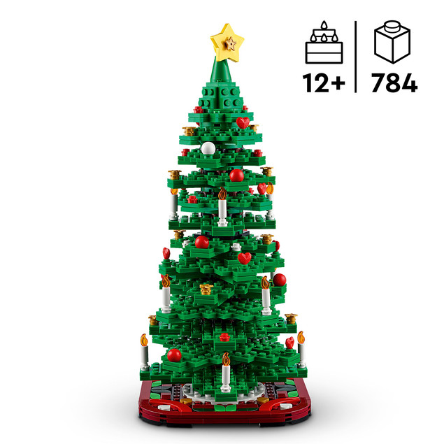 LEGO Iconic 40573 Choinka Świąteczna 2w1 Zestaw