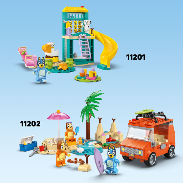 LEGO Bluey 11203 Bluey i jej rodzinny dom Zestaw dla dzieci 4+