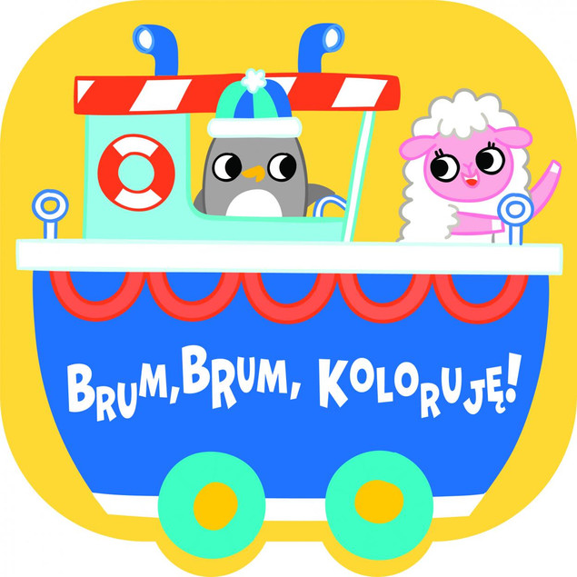 Brum, brum, koloruję! - Statek Praca zbiorowa