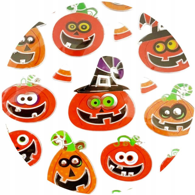 Naklejki metalizowane Arpex Halloween