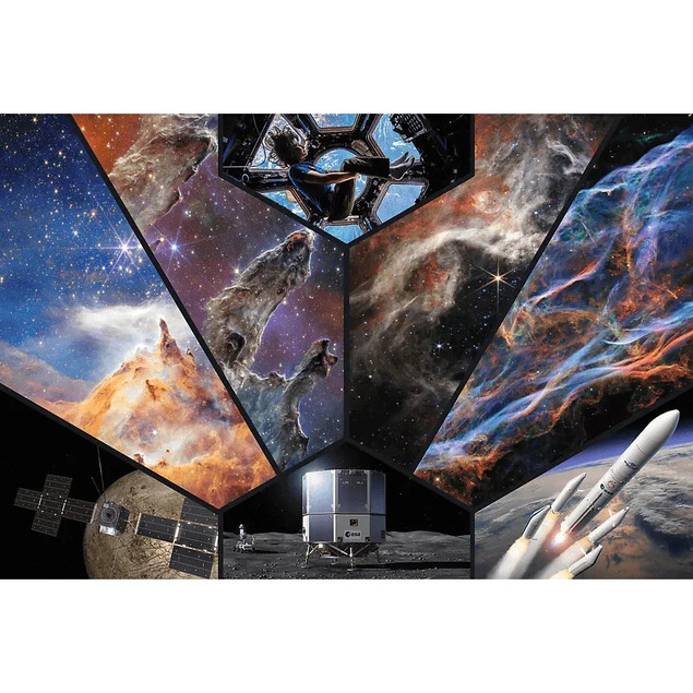 Puzzle 300 elementów. European Space Agency. Otchłań kosmosu