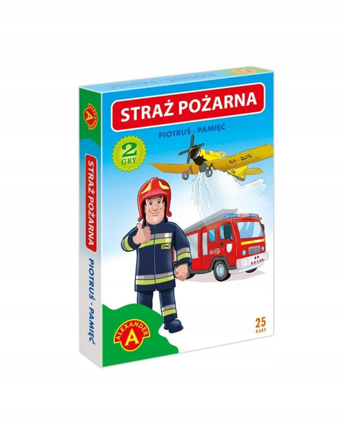 Karty Piotruś i Pamięć Straż Pożarna - Alexander