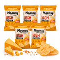 Moonsy Chipsy soczewicowe Cheddar 60 g x5