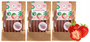3x Rollsy TRUSKAWKOWE Z Witaminą D3 Naturalne 50g Naturalnie Zdrowi