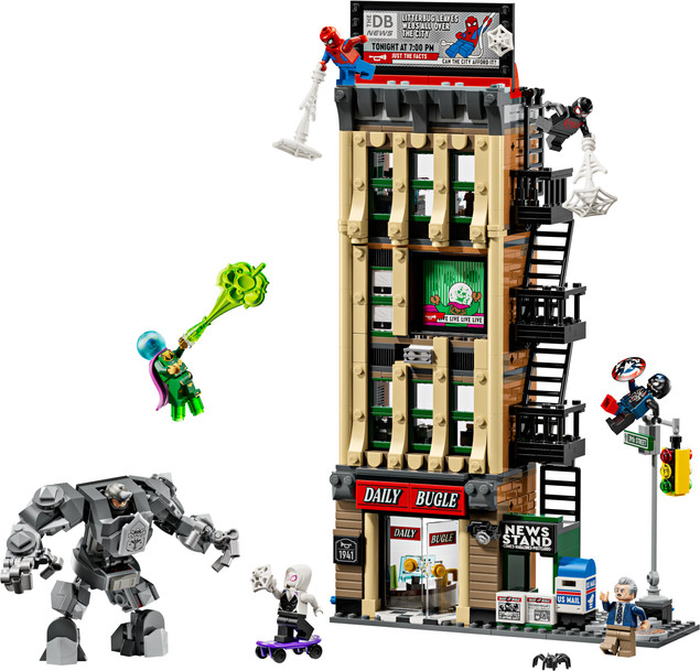 LEGO Marvel 76342 Spider-Man kontra Mysterio: Daily Bugle
