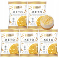 Zestaw 5 ciastek keto Frank & Oli – Sernik z Białą Czekoladą