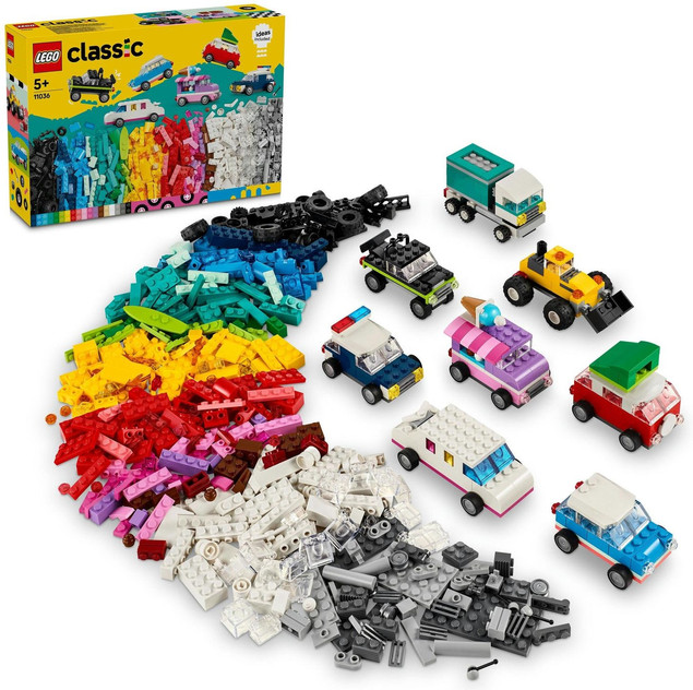 Lego CLASSIC 11036 Kreatywne pojazdy