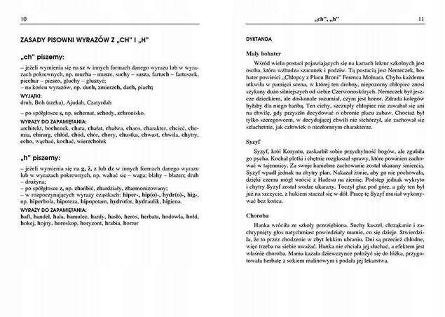 150 dyktand - szkoła podstawowa, klasy 4-6