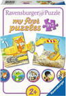 Puzzle Ravensburger Moje první puzzle Zvířátka na stavbě 9x2 dílků