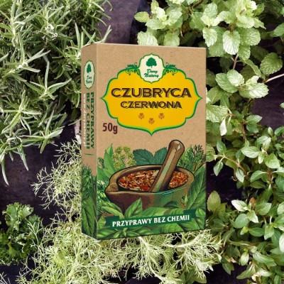 Czubryca czerwona 50g DARY NATURY