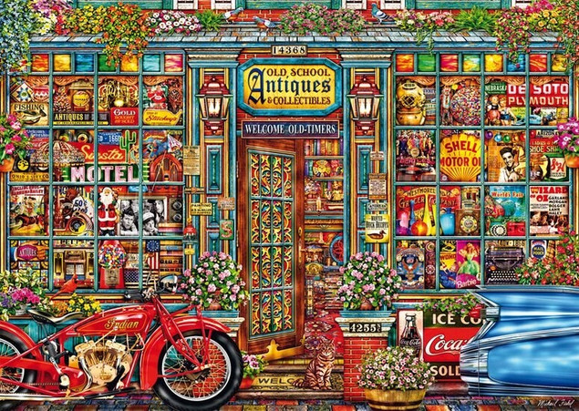 Puzzle Schmidt Spiele Skarby Przeszłości 1000 elementów